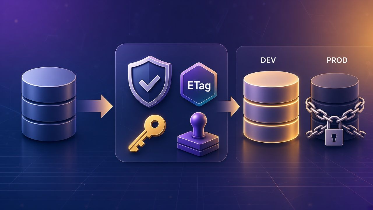Camino read-only hacia un gate de escritura controlada con identidad, ETag, mínimo privilegio y audit sobre Azure SQL DEV.