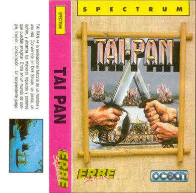 Juego de comercio pirata Tai-Pan para ZX Spectrum